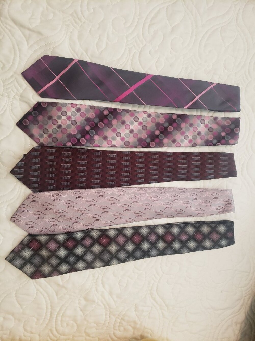 Set of 5 Neck ties
